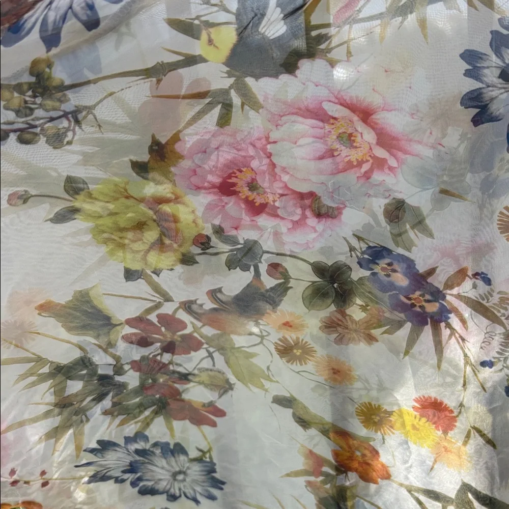 SHEIN Flowy Floral Women's Skirt - Picture 2 of 4